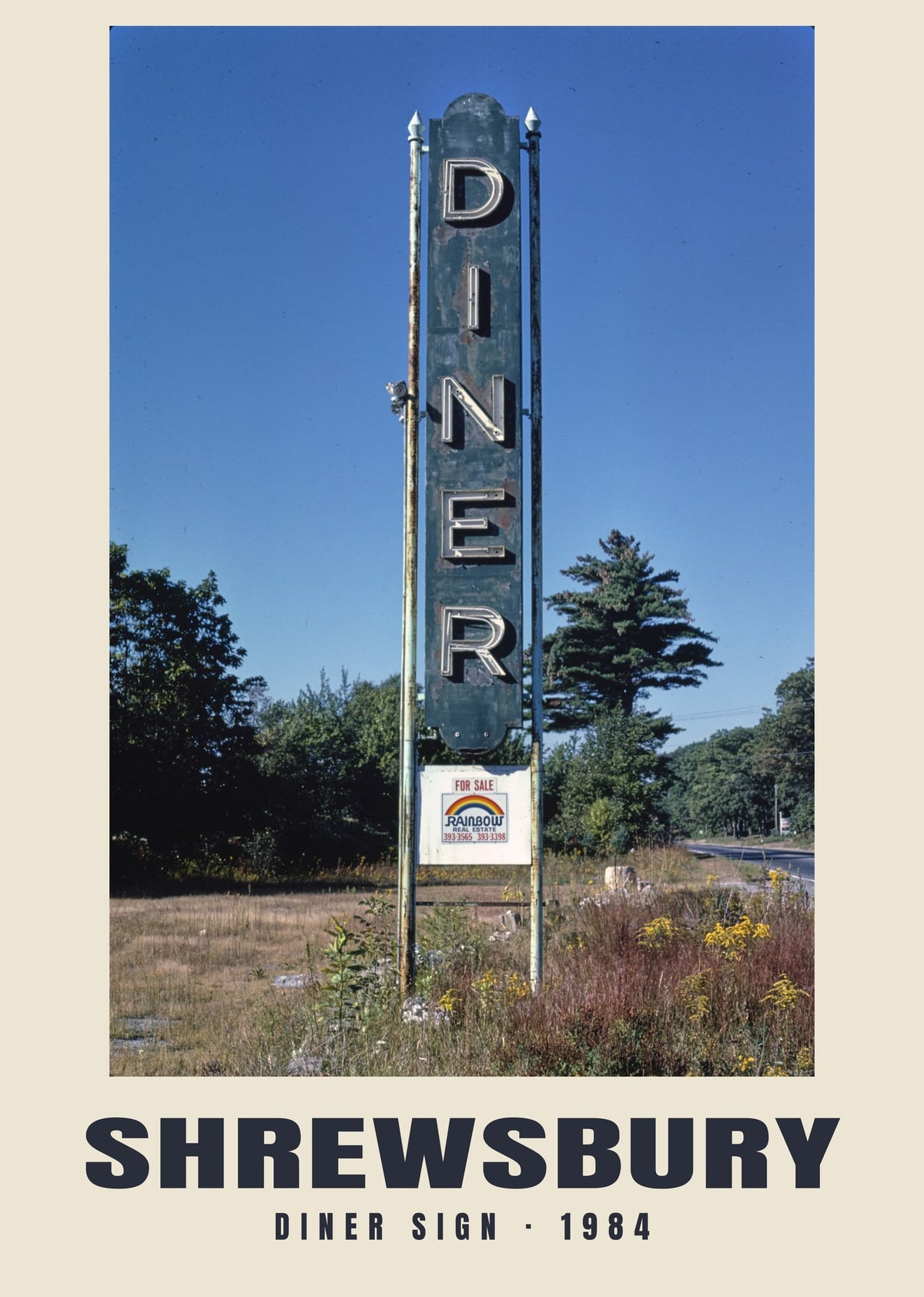 Diner Sign, Shrewsbury, Massachusetts, 1984