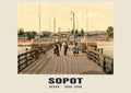 Beach, Sopot, 1890–1900 heritage photograph