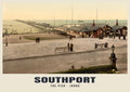 The Pier, Southport, 1890s heritage photograph