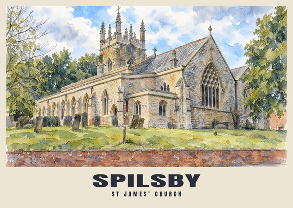 St James’ Church, Spilsby Poster