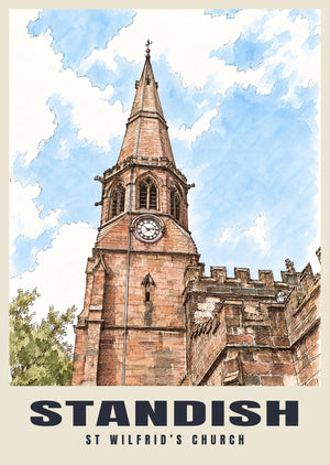St Wilfrid’s Church, Standish Poster