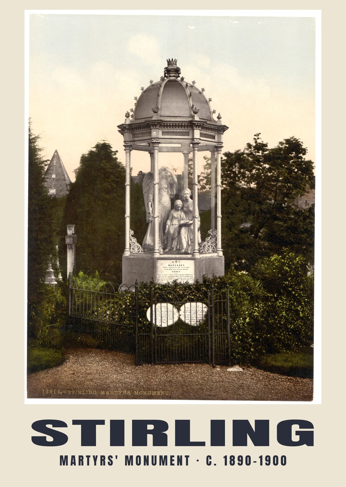 Martyrs' Monument, Stirling, c. 1890–1900 heritage photograph