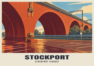 Stockport Viaduct Poster
