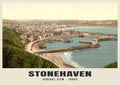 General View, Stonehaven, 1890s heritage photograph