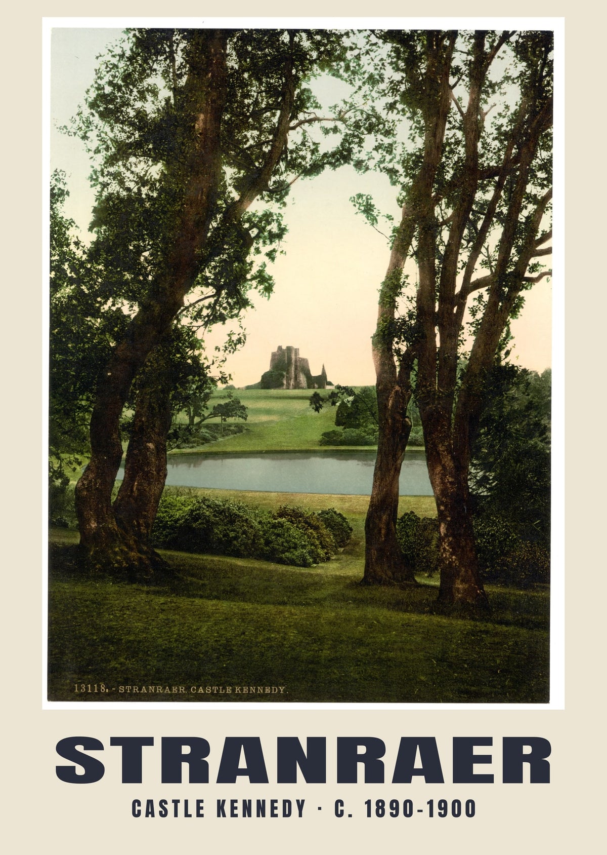 Castle Kennedy, Stranraer, c. 1890–1900 heritage photograph