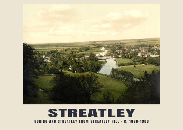Streatley Hill, c. 1890–1900 Heritage Print