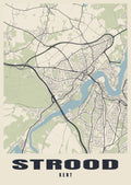 Street map poster of Strood, Kent