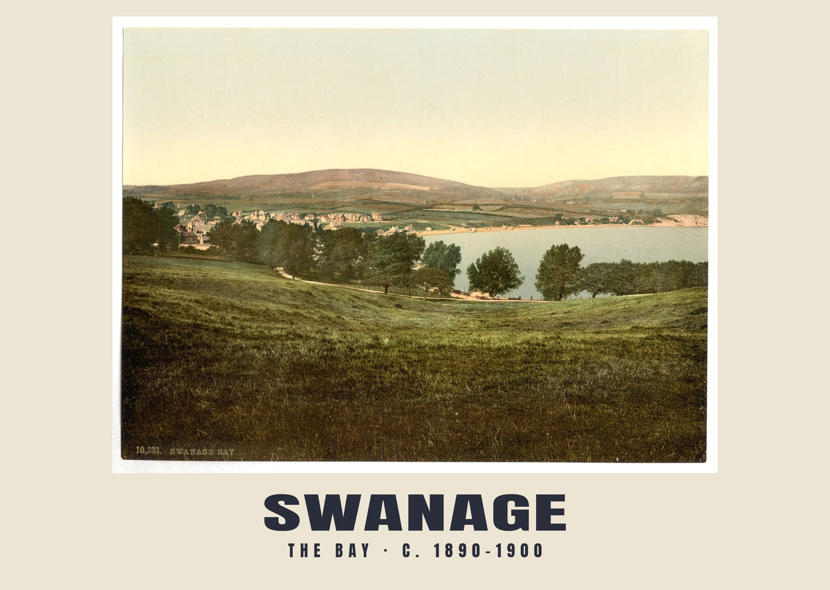 The bay, Swanage, c. 1890–1900 heritage photograph