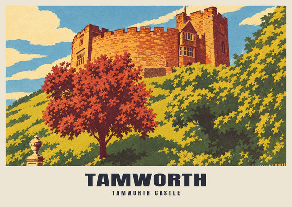 Tamworth Castle Poster