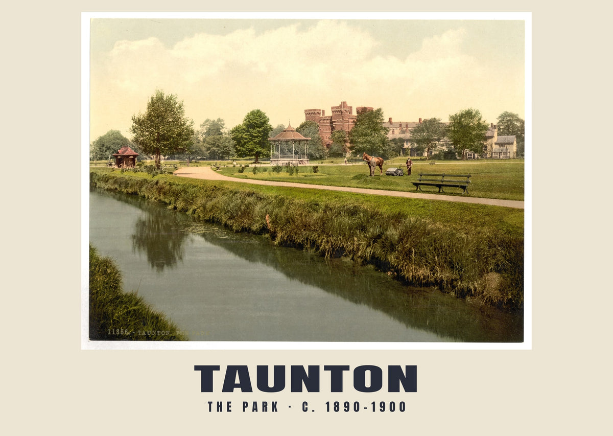 The park, Taunton, c. 1890–1900 heritage photograph