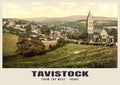 From the West, Tavistock, 1890s heritage photograph