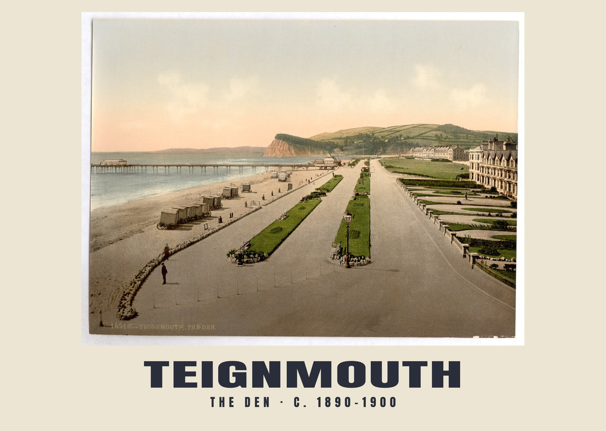 The den, Teignmouth, c. 1890–1900 heritage photograph