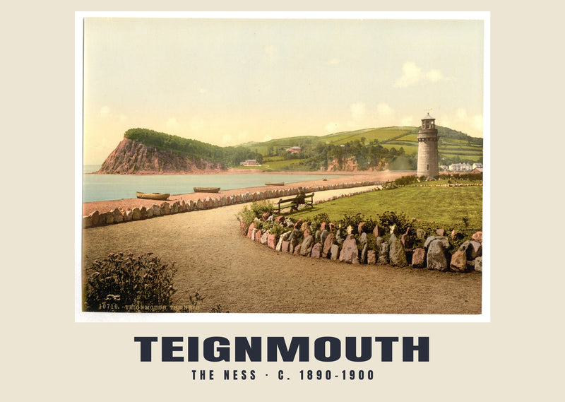 The Ness, Teignmouth, c. 1890–1900 Heritage Print