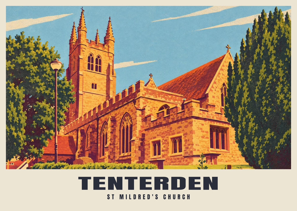 St Mildred's Church, Tenterden Poster