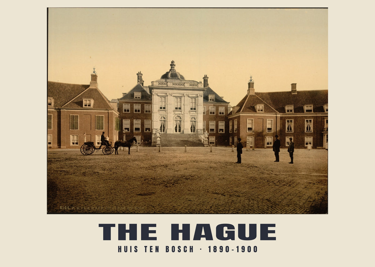 Huis ten Bosch, The Hague, 1890–1900 heritage photograph