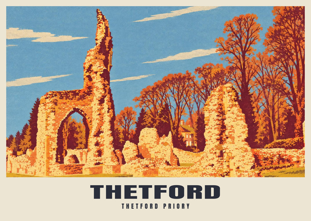 Thetford Priory Poster
