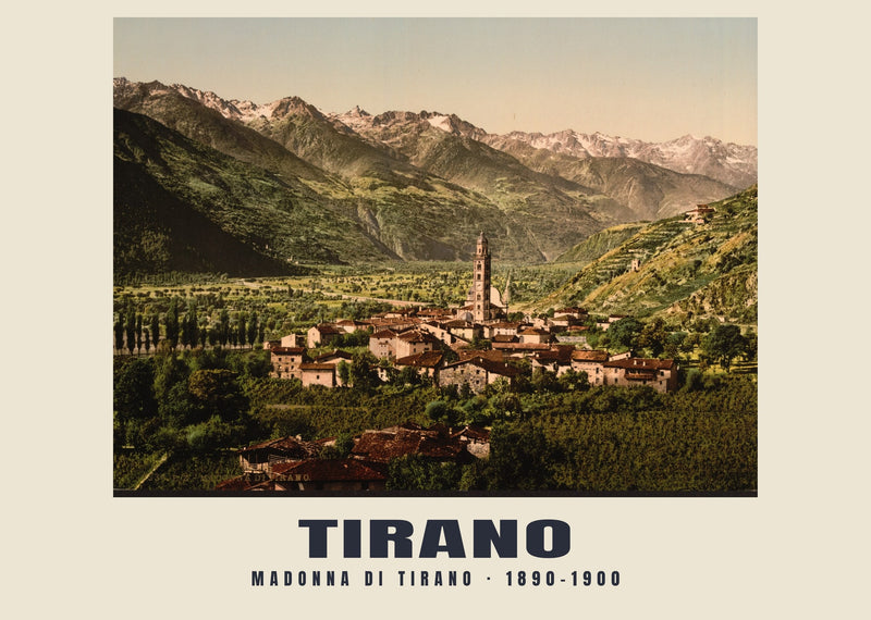 Madonna di Tirano, Tirano — 1890–1900 · Vintage photochrom print