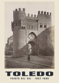 Puerta del Sol, Toledo — Historic photograph print, 1857–1880