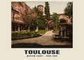 Museum court, Toulouse, 1890–1900 heritage photograph