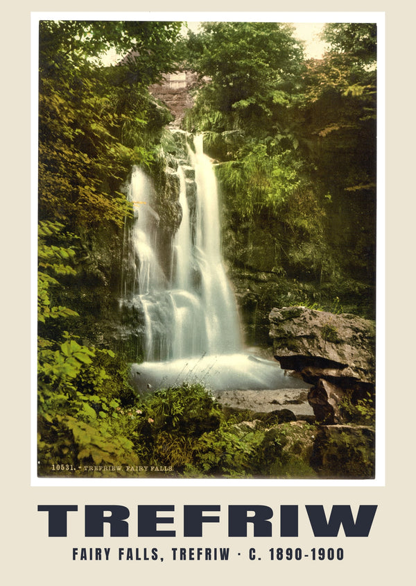 Fairy Falls, Trefriw, c. 1890–1900 Heritage Print