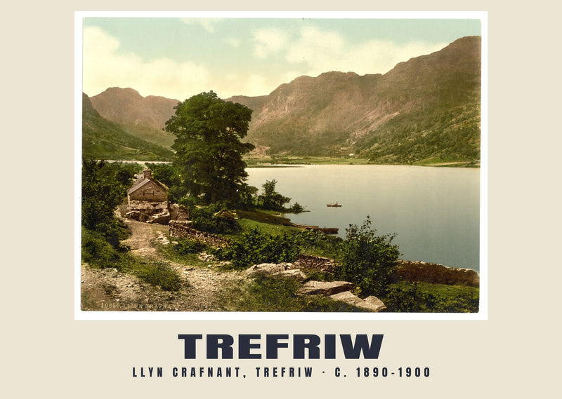Llyn Crafnant, Trefriw, c. 1890–1900 Heritage Print