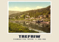 Steamboat pier, Trefriw, c. 1890–1900 heritage photograph