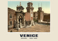 Arsenal, Venice, 1890–1900 heritage photograph