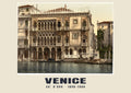 Ca’ d’Oro, Venice, 1890–1900 heritage photograph