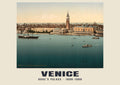 Doge’s Palace, Venice, 1890–1900 heritage photograph
