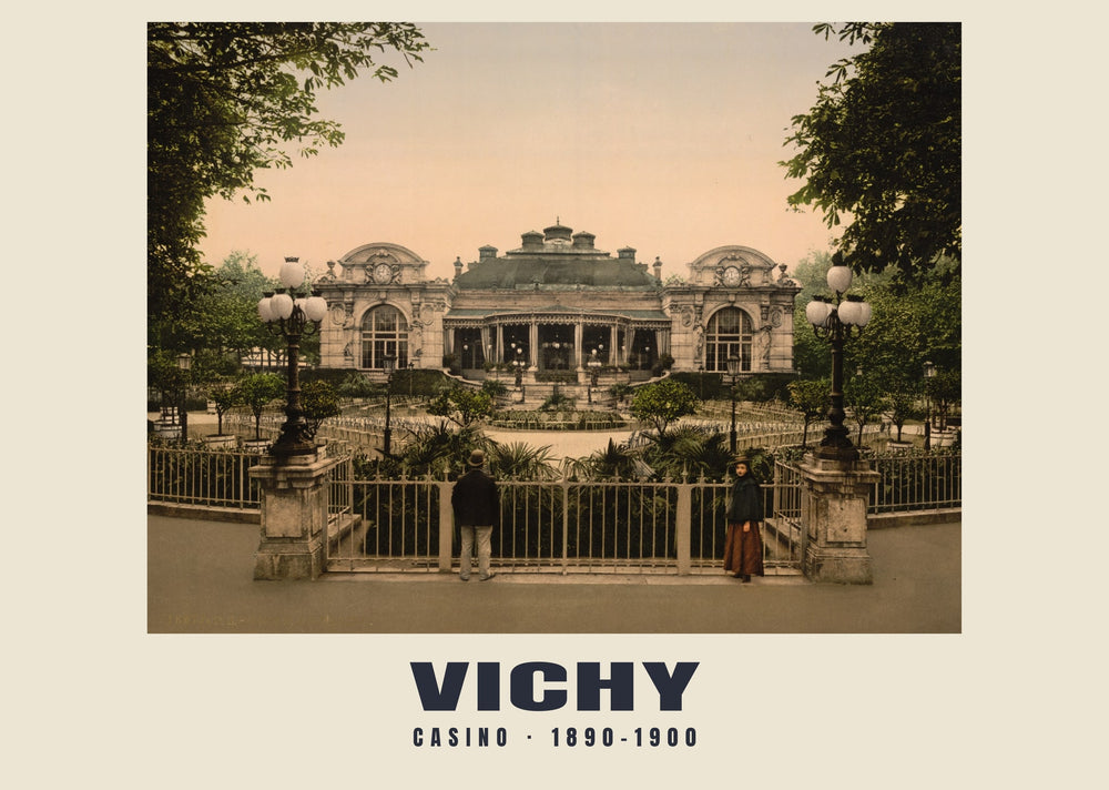 Casino, Vichy — 1890–1900 · Vintage photochrom print