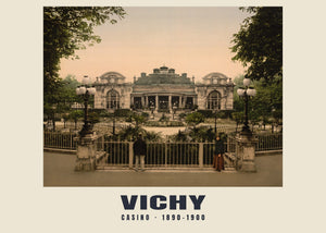 Casino, Vichy — 1890–1900 · Vintage photochrom print