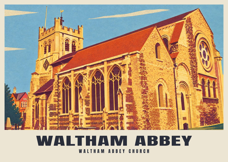 Waltham Abbey Church Poster