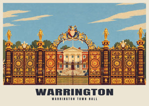 Warrington Town Hall Poster