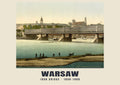 Iron Bridge, Warsaw, 1890–1900 heritage photograph