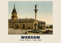 Royal Castle, Warsaw, 1890–1900 heritage photograph