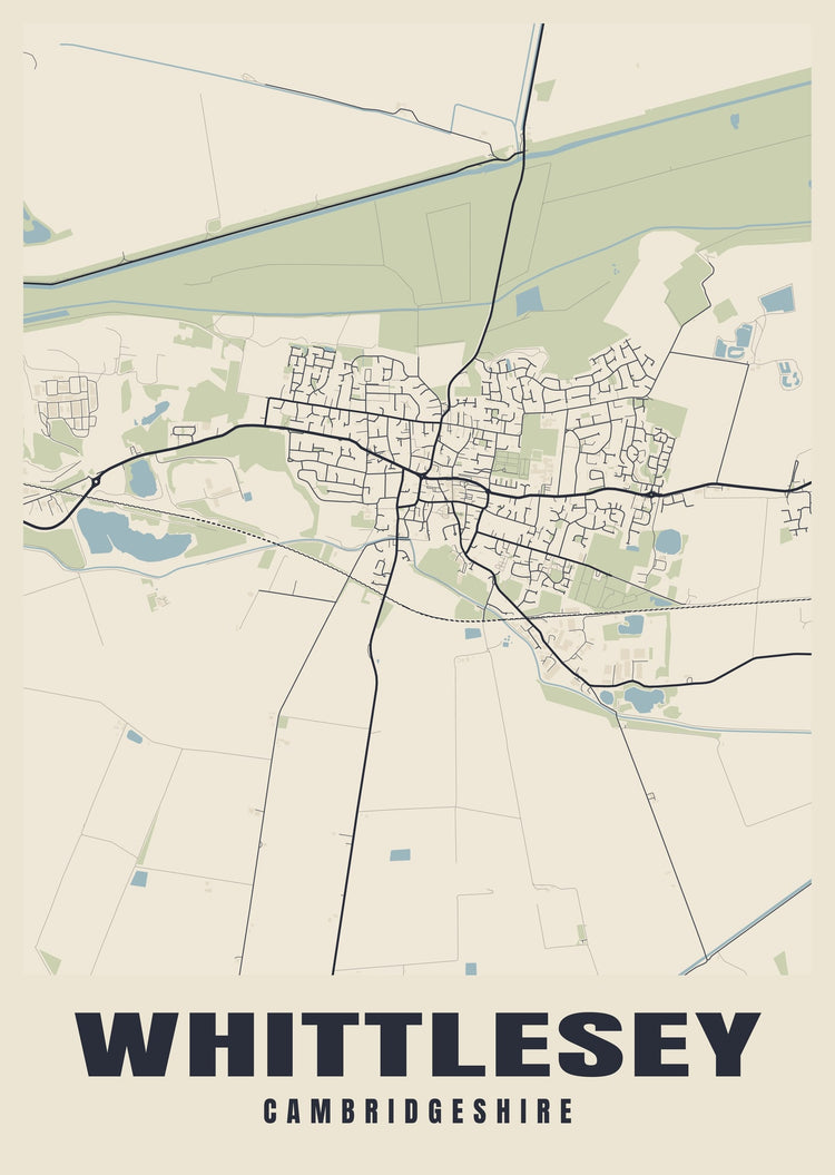 Whittlesey Street Map Poster