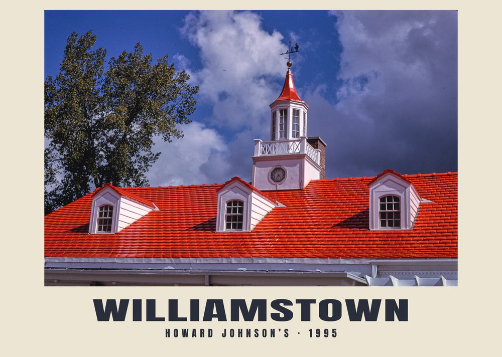 Howard Johnson’s, Williamstown, Massachusetts — 1995 · Historic photograph print