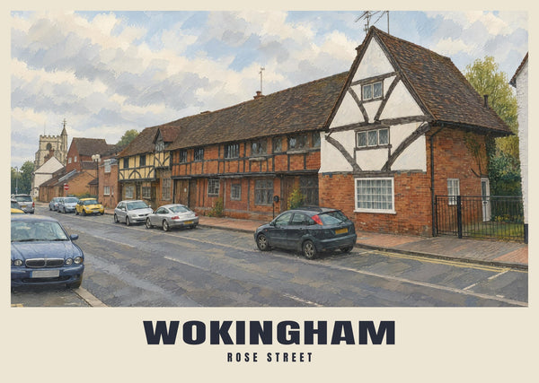 Rose Street, Wokingham Poster