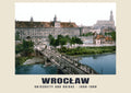University and Bridge, Wrocław, 1890–1900 heritage photograph