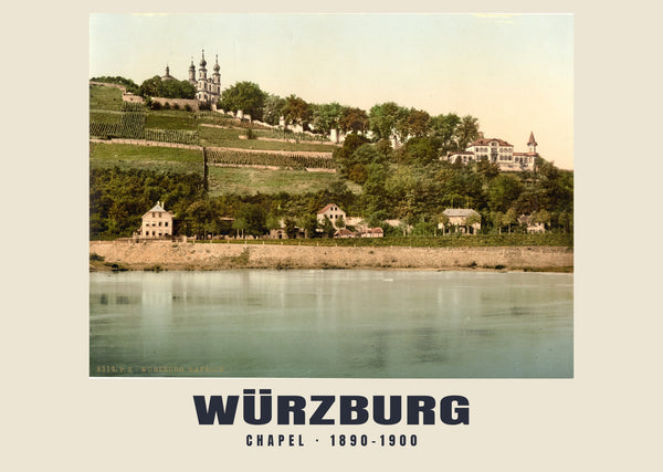 Chapel, Würzburg — 1890–1900 · Vintage photochrom print