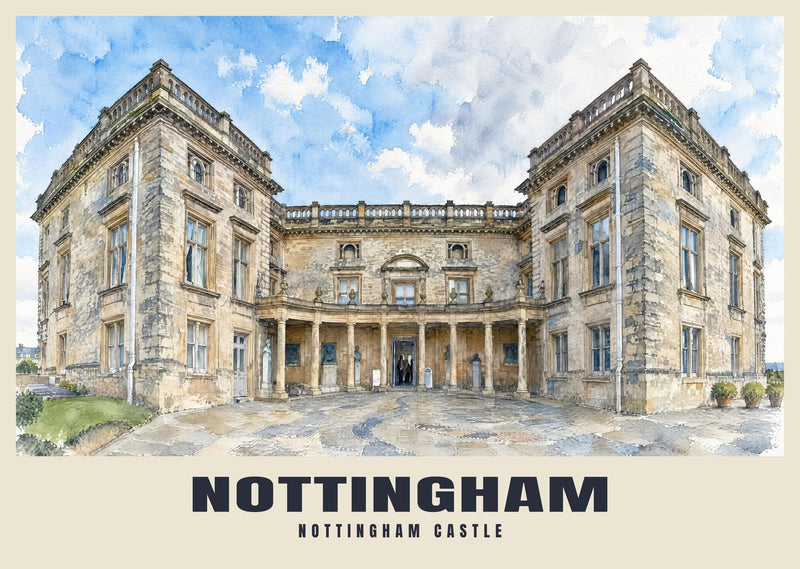 Nottingham Castle Poster