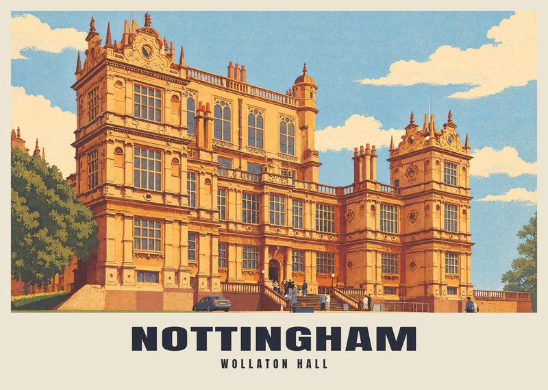 Wollaton Hall, Nottingham Poster