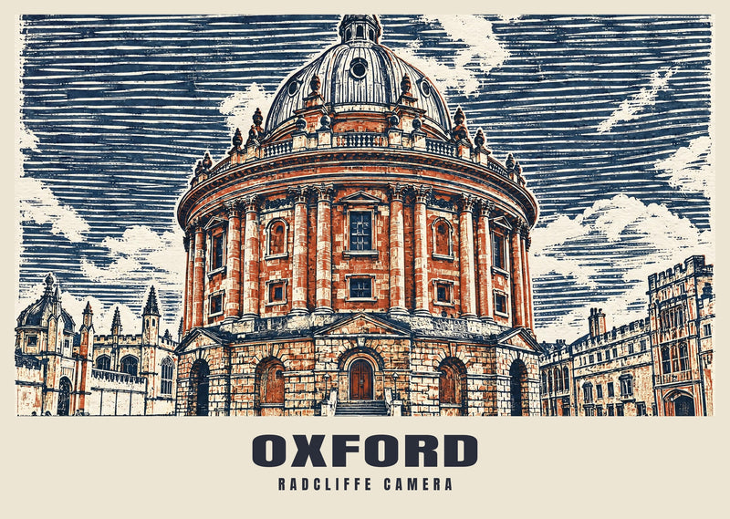 The Radcliffe Camera, Oxford Poster