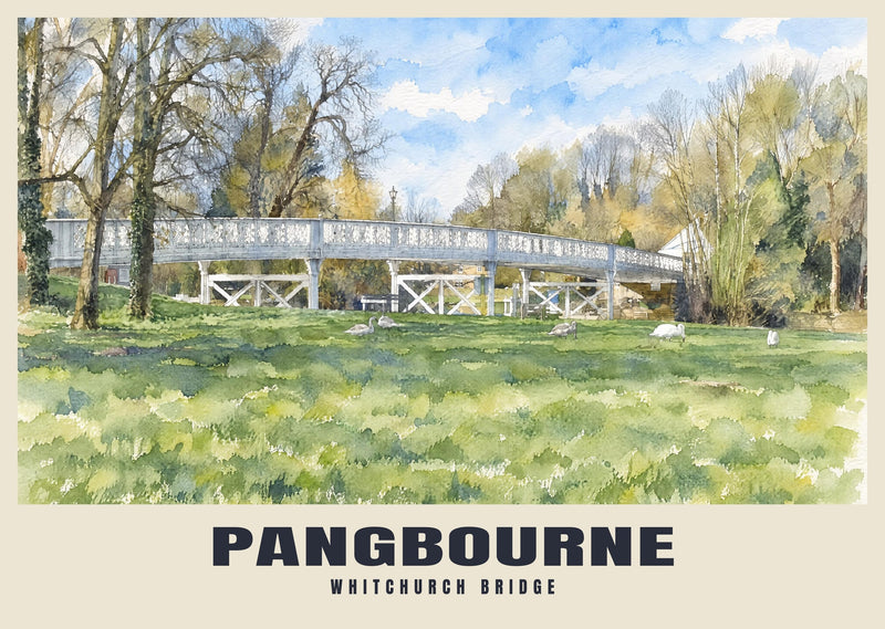 Whitchurch Bridge, Pangbourne Poster