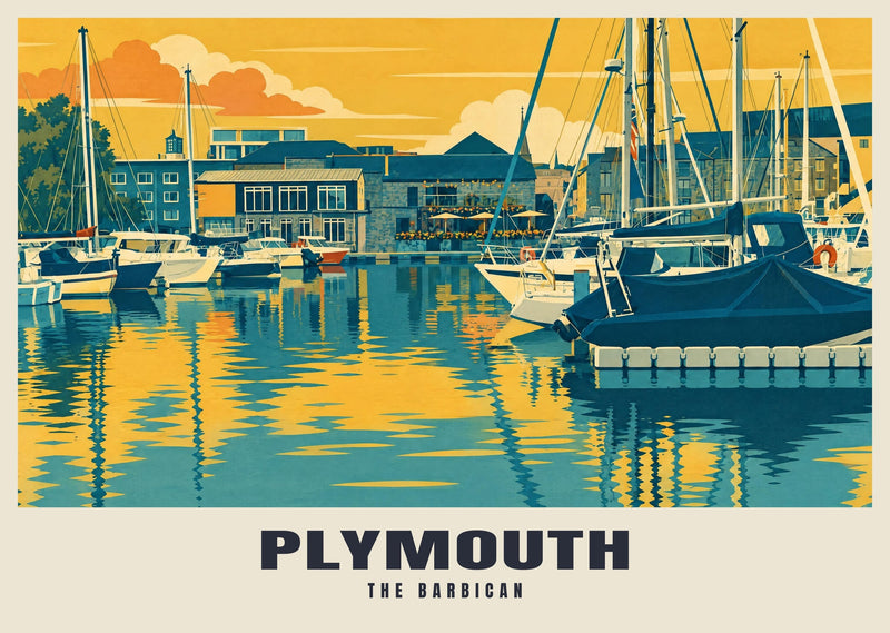 The Barbican, Plymouth Poster