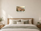 Robin Hood's Bay, 1890s Heritage Print at A2, as a poster, above a bed