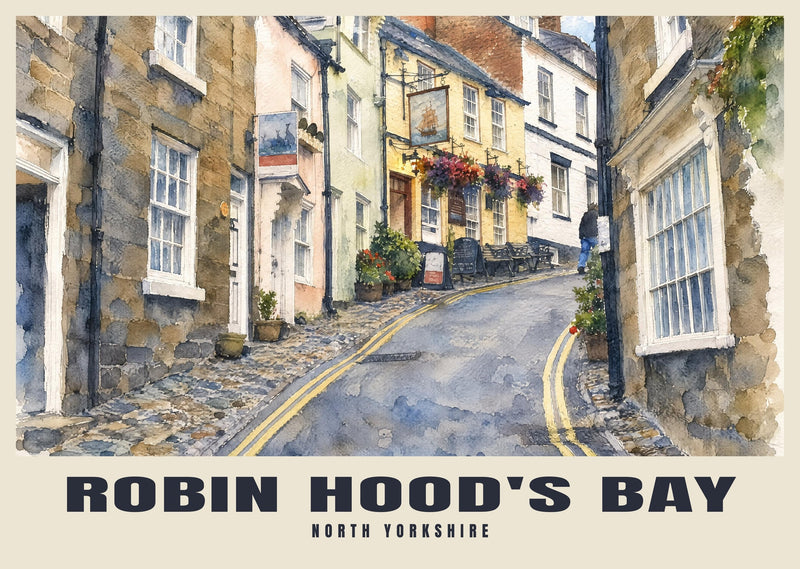 Robin Hood's Bay Poster