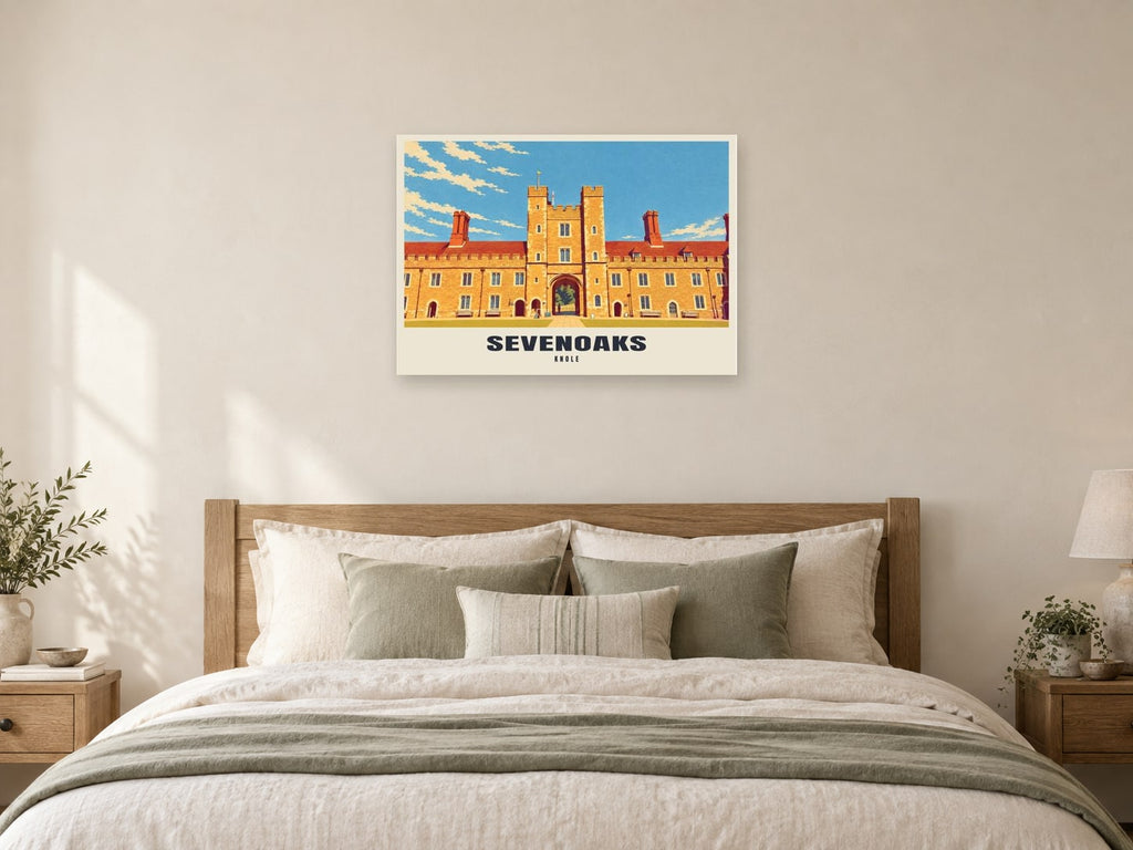 Knole, Sevenoaks Poster at A1, as a poster, above a bed