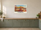 Hoad Monument, Ulverston Poster at A1, in a white frame, in a kitchen