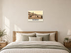The Jubilee Clock, Weymouth Poster at A2, as a poster, above a bed